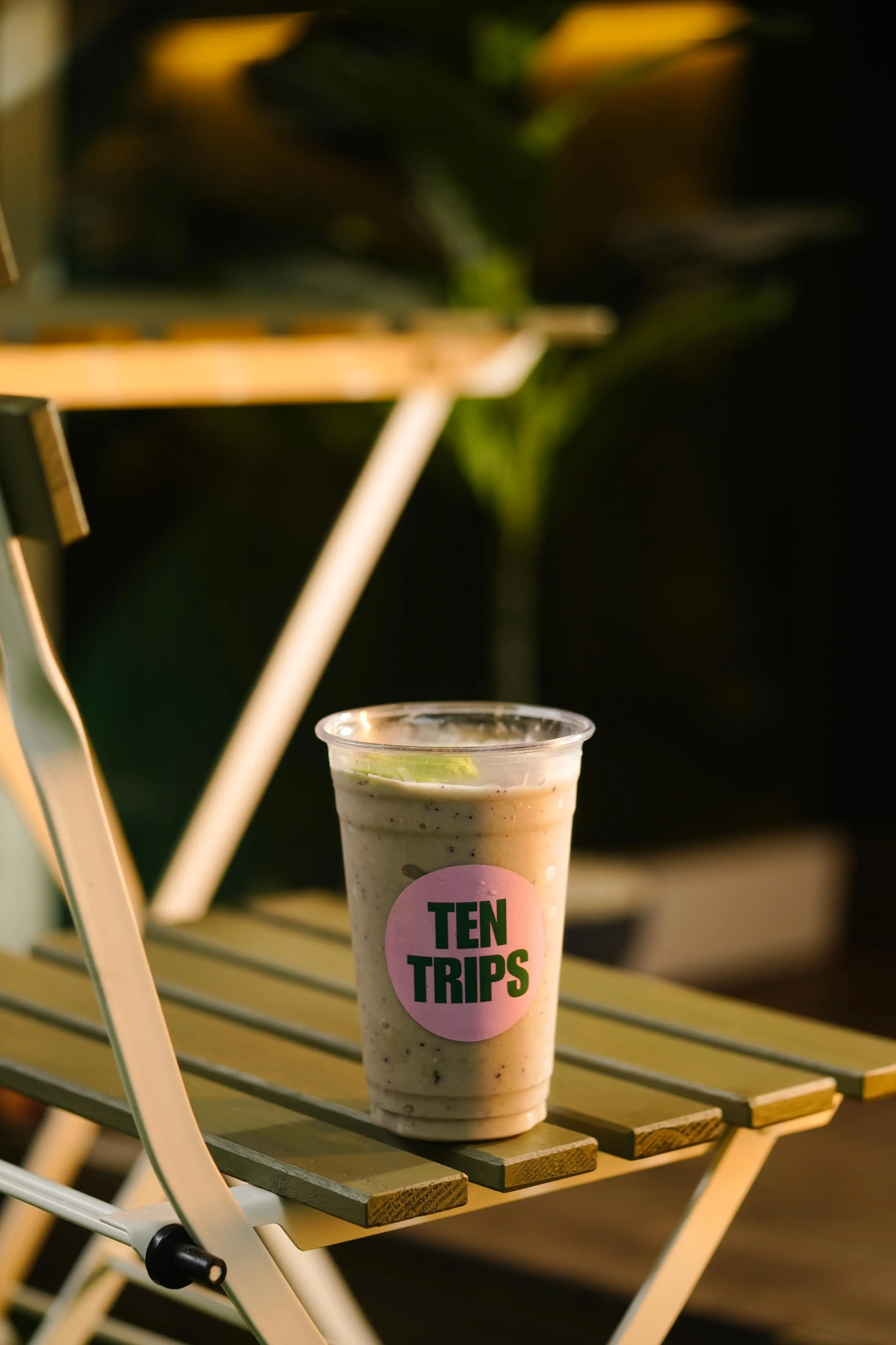 AvocaDOPE avocado smoothie at Ten Trips Cafe Kandivali East Mumbai