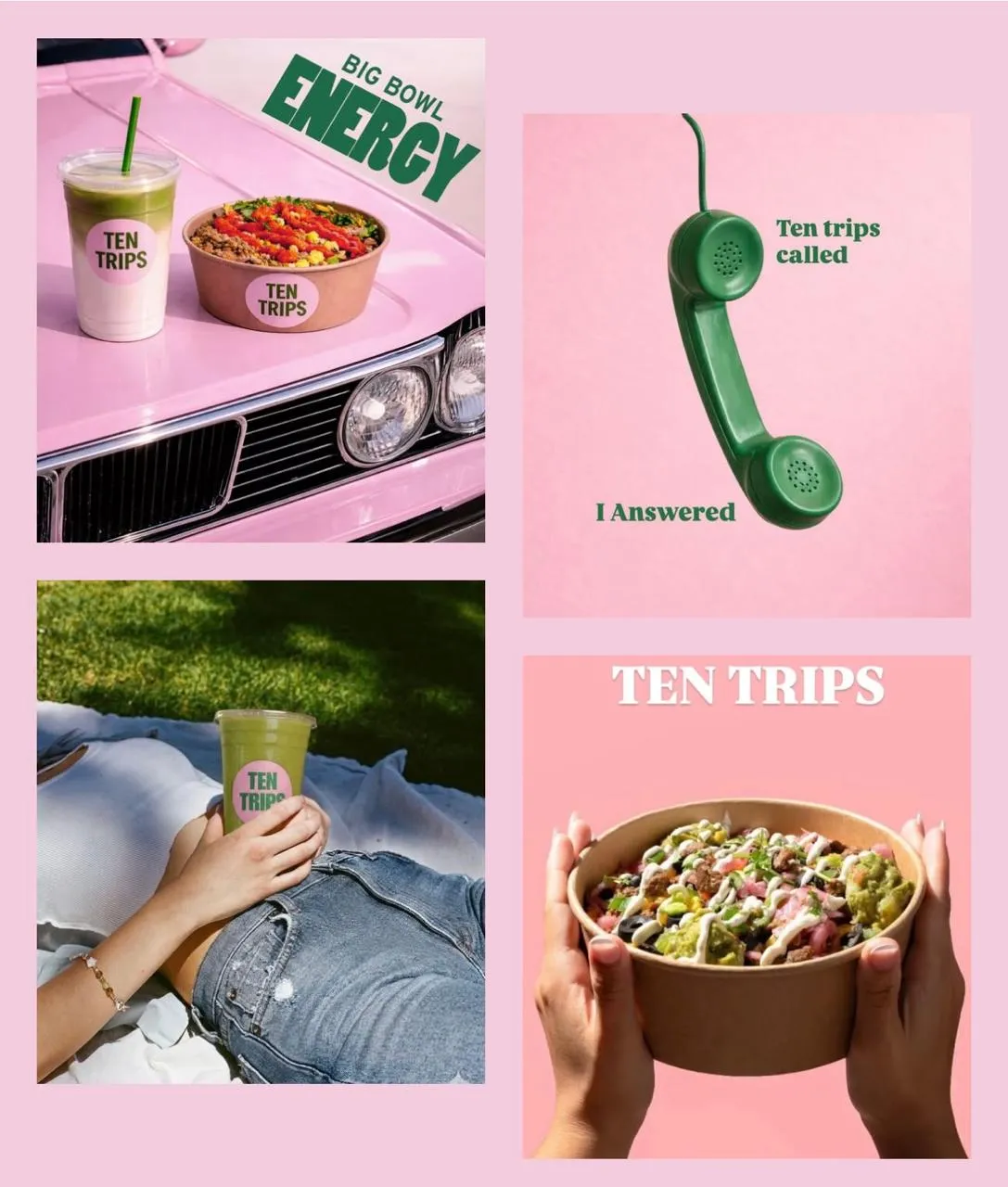 Ten Trips Cafe mango coconut smoothie fresh and cold
